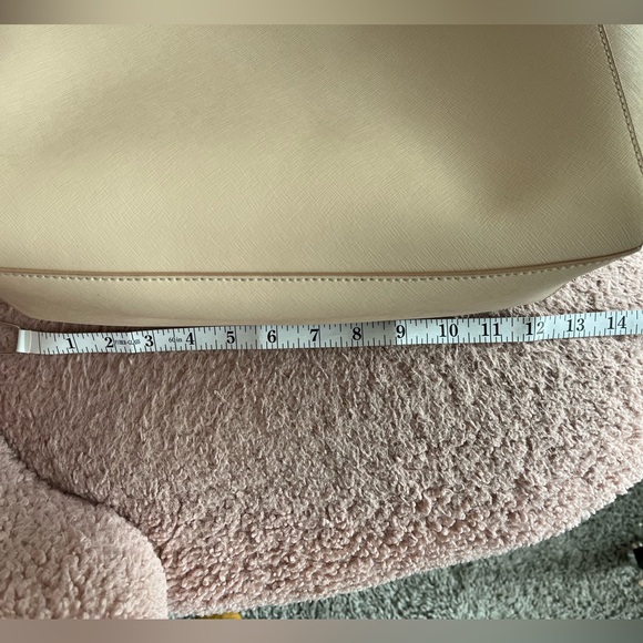 Tory Burch Saffiano Leather Tote/ Light Oak/Excellent Condition - Picture 15 of 16